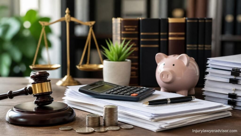Tax debt reduction strategies with financial documents and calculator