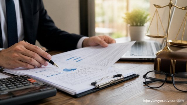 Reviewing financial documents before claiming tax benefits