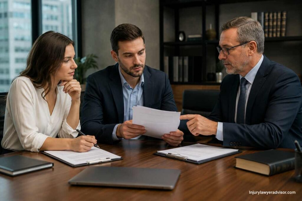 LLC vs Corporation: Legal Differences, Taxes, Ownership, and Liability Compared Business professionals comparing LLC vs corporation documents in a modern office setting.