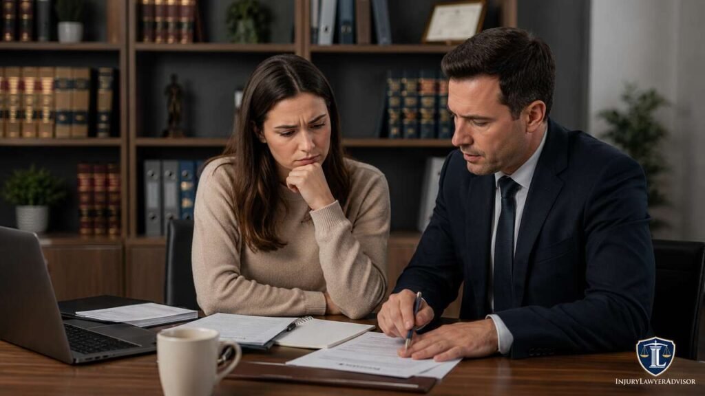 Person reviewing tax documents for Innocent Spouse Relief eligibility.